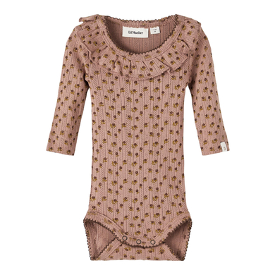 Lil'Atelier Body manches longues Nbfrachel Burlwood