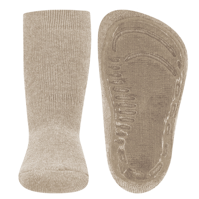 Ewers Stopper strumpor SoftStep Uni beige melange