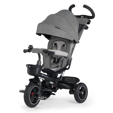 kinderkraft triciclo 5 en 1 spinstep platinum gris