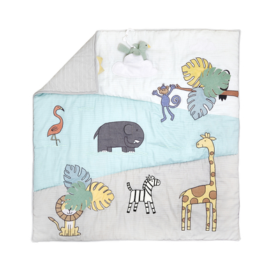 aden+anais™ Tapis d'éveil réversible safari 114x114 cm