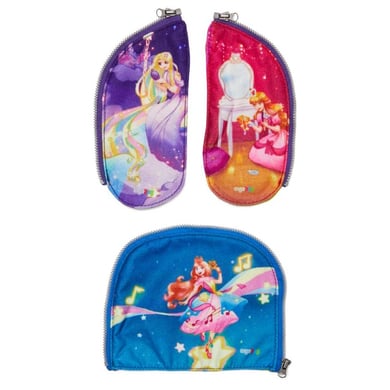 Ergobag Zubehör – Sei­ten­ta­schen-Zip­set 3tlg. Prinzessin