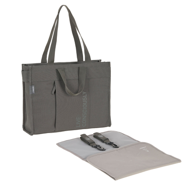 LÄSSIG Förvandlingspåse GRE Tote up Bag anthracite