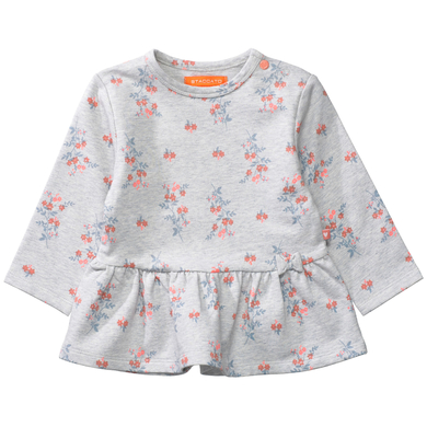 STACCATO Tunique en sweat gris soft melange à motifs