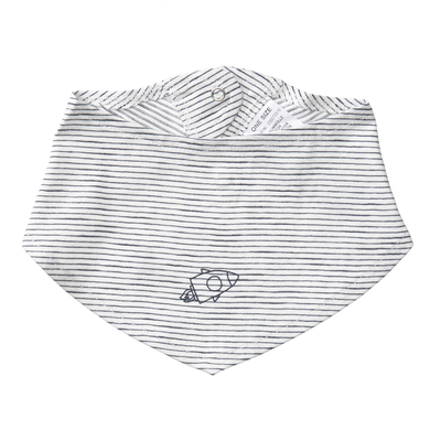 STACCATO Foulard rayé off white