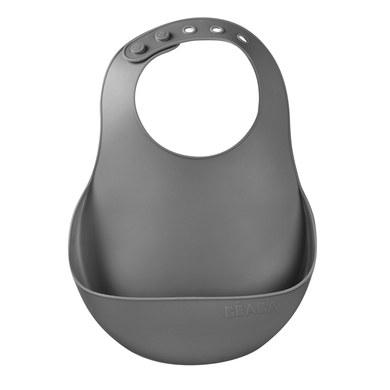 BEABA® Bavoir bébé à nouer silicone Mineral