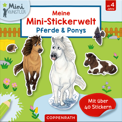 Levně SPIEGELBURG COPPENRATH My Mini Sticker World: Horses & Ponies (Mini Artists)