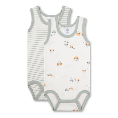 Sanetta Body double pack tracteur off white