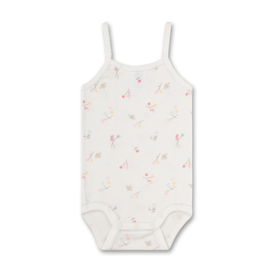 Sanetta Body fleurs blanc