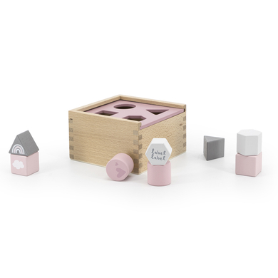Image of Label-Label - Scatola di selezione delle forme - Rosa
