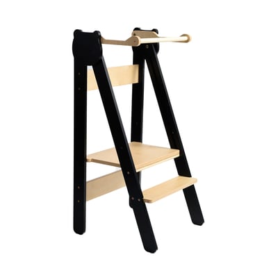 Family-SCL Torre di apprendimento Orso nero/legno naturale
