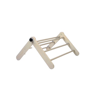 Family-SCL Echelle d'escalade triangulaire enfant Pikler ZUZU bois non verni