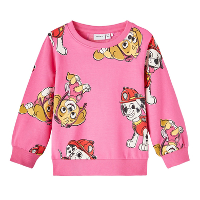 name it Sweat-shirt Paw Patrol Nmfosba Sangria Sunset