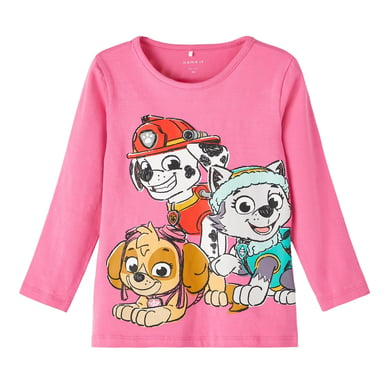 name it Paw Patrol långärmad skjorta Nmfosina Sangria Sunset