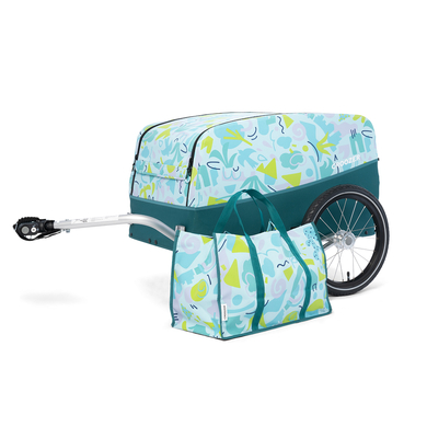 Image of CROOZER Rimorchio da carico per biciclette Cargo Tuure, Colourful Journey059