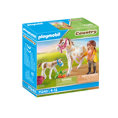 PLAYMOBIL ® Cheval avec poulain