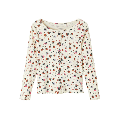 name it T-shirt à manches longues Nmfvemia Butter cream