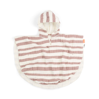 Done by Deer ™ Poncho da bagno Stripes Rosa