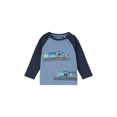 s. Olive r T-shirt à manches longues bleu pâle