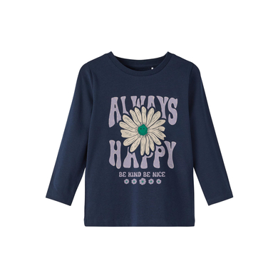 name it T-shirt à manches longues Nmfsol Dark Sapphire