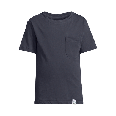 New Life T-Shirt TEE – CREW NECK PATCH POCKET Blau