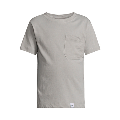 New Life T-Shirt TEE – CREW NECK PATCH POCKET grau
