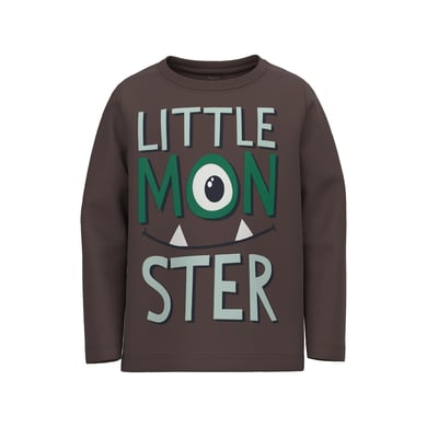 name it T-shirt à manches longues Nmmvux Seal Brown