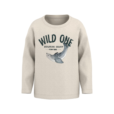 name it T-shirt manches longues Nmmskjol Peyote Melange