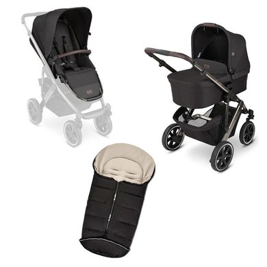 ABC DESIGN Poussette duo combinée 2en1 Salsa 4 Air Dolphin Diamond Edition collection 2022, chanceli