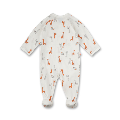 Sanetta Jumpsuit Giraffes vit