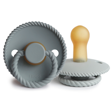 FRIGG Ciuccio Rope French Grigio/ Silver Grigio 6-18 mesi
