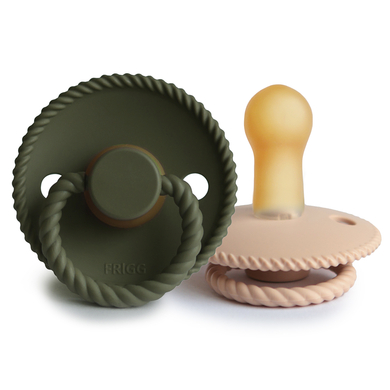 FRIGG Succhietto Corda Croissant/ Olive 6-18 mesi