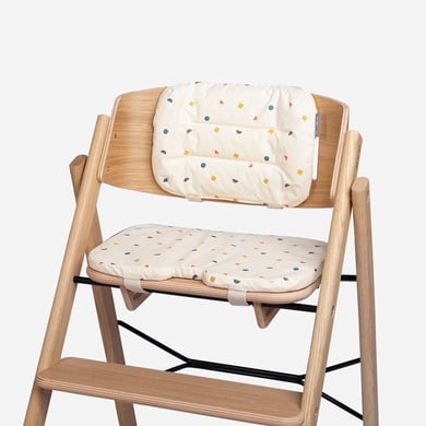 KAOS Coussin d'assise pour chaise haute enfant Klapp blanc naturel