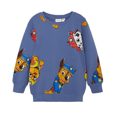 name it Sweat-shirt Paw Patrol Nmmodder Bijou Blue