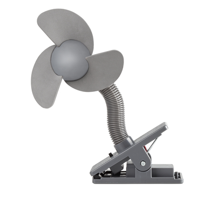 DOOKY Ventilateur de poussette gris