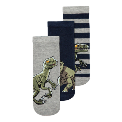 name it Lot de 3 chaussettes Jurassic World Dark Sapphire