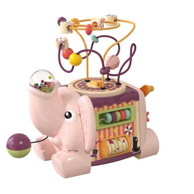 Top B right Toys® 5 in 1 Cube de motricité Eléphant