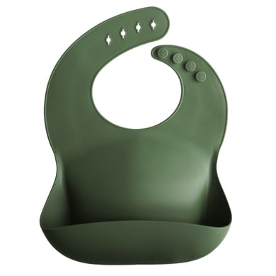 Image of mushie Bavaglino in silicone Forest Verde059