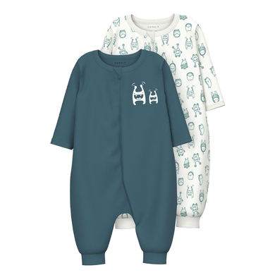 name it Combinaison pyjama bébé Tapestry lot de 2