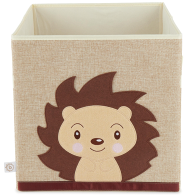bieco Boîte de rangement enfant hérisson Piksi, naturel 32 cm