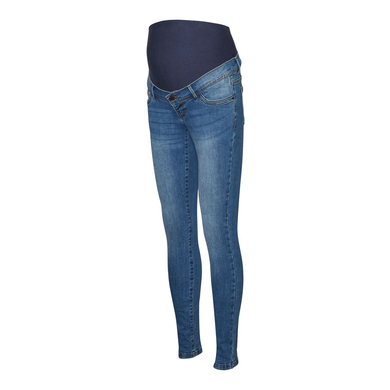 mamalicious Jeans de maternité MLMILA Medium Blue Denim