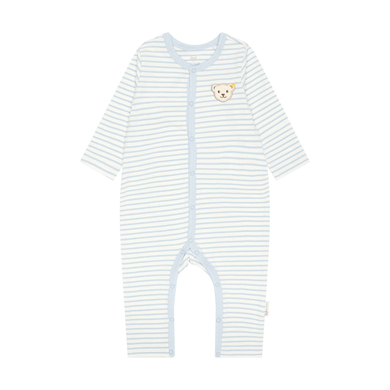 Image of Steiff Tuta Romper Blu Celeste059