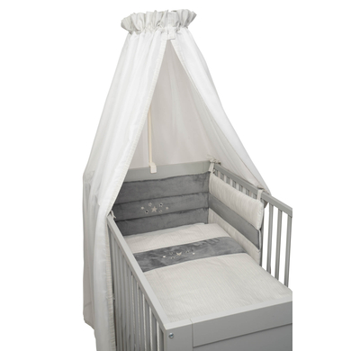 Be Be Be 's Collection Muslin Bed Set 3pcs Star Grey