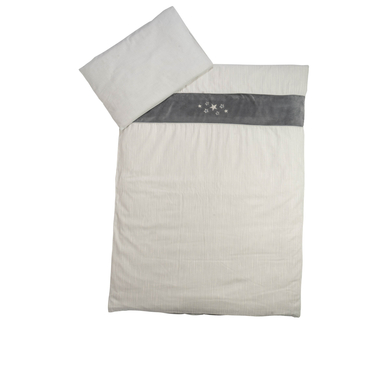 Collezione Be Be 's Biancheria da letto Star Grey 100 x 135 cm