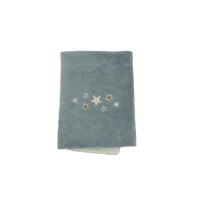 Image of Collezione Be Be 's Coperta di coccole in peluche Star Mint 75 x 100 cm