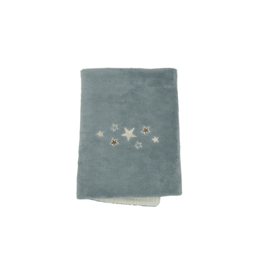 Collezione Be Be 's Coperta di coccole in peluche Star Mint 75 x 100 cm