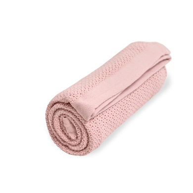 Levně VINTER& BLOOM Měkká mřížka Cosy Blanket Chrystal Pink