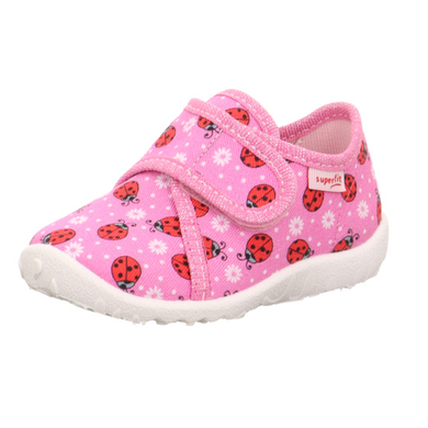 superfit Chausson Spotty coccinelle rose