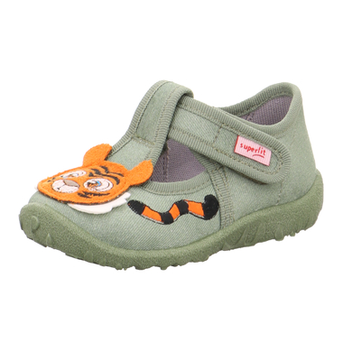 superfit Chausson Spotty Tiger vert clair