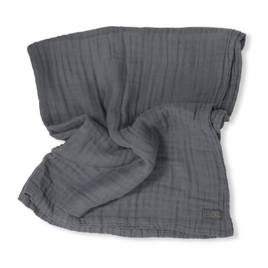 Levně VINTER& BLOOM Deka Cuddle Blanket Layered Muslin Steel Grey