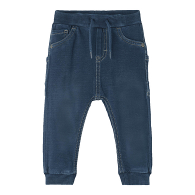 name it Pantaloni felpati Nbmben Denim blu scuro